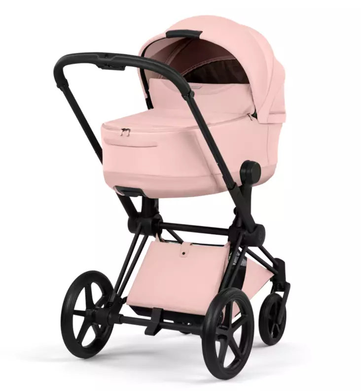 Cybex Priam Style Lastenvaunut matt black peach pink wauva - Yhdistelmävaunut - 526000211-PYPP - 1