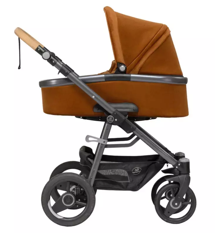 Naturkind lux evo yhdistelmävaunut lastenvaunut luomu Cognac wauva - Yhdistelmävaunut - 1101959-P - 1