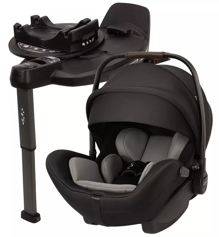 Nuna Arra Flex Turvakaukalo Starttipaketti Base Curv jalustalla - ISOFIX turvakaukalot - CS20200CVRGL-P - 1