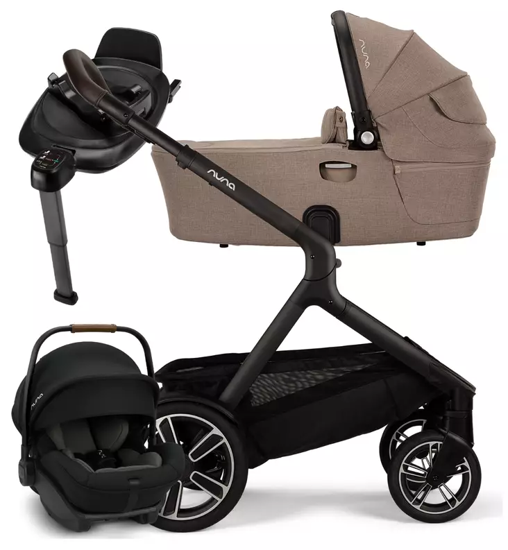 Nuna Demi Next Lastenvaunujen Starttipaketti Arra Next turvakaukalolla + jalusta - Vaunujen Starttipaketit - ST17900CDRGL-SP - 1