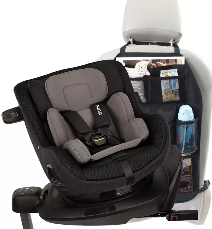 Nuna Pruu Turvaistuin Starttipaketti Ezimoov Travel Plus tarvikelokerikolla wauva - ISOFIX turvaistuimet - 284938-P - 1