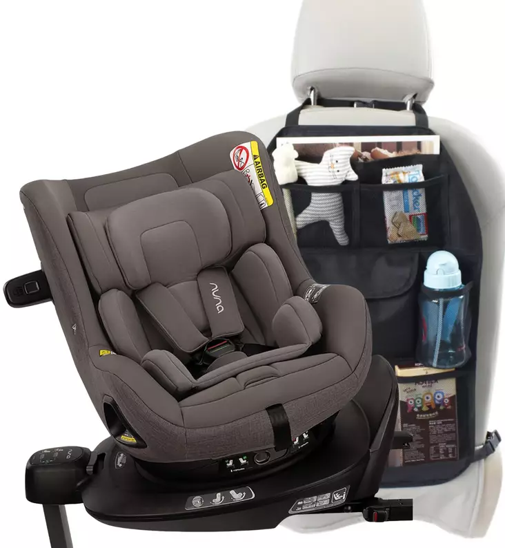 Nuna Pruu Turvaistuin Starttipaketti Ezimoov Travel Plus tarvikelokerikolla wauva - ISOFIX turvaistuimet - 293583-P - 1