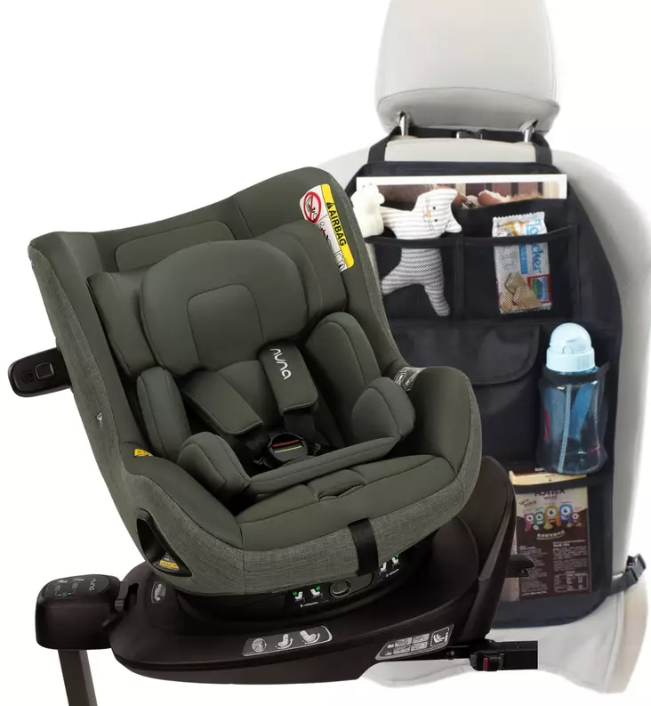 Nuna Pruu Turvaistuin Starttipaketti Ezimoov Travel Plus tarvikelokerikolla wauva - ISOFIX turvaistuimet - 293584-P - 1
