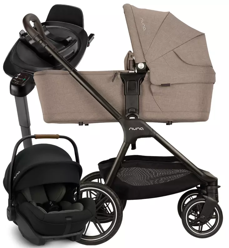 Nuna Triv LX All-Season Yhdistelmävaunujen Starttipaketti cedar wauva - Yhdistelmävaunut - 297289-KP - 1