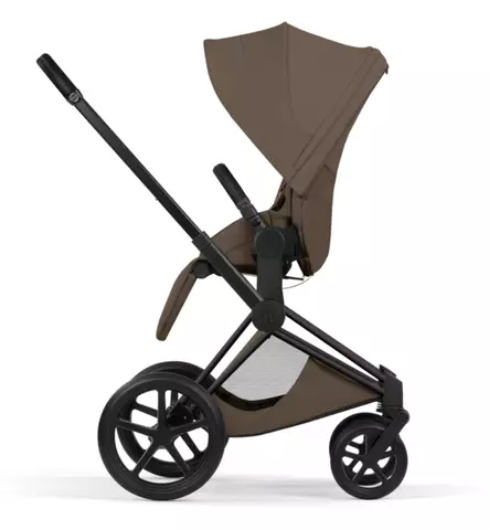 Cybex Priam Style Lastenrattaat matt black coconut brown wauva - Lastenrattaat - 526000211-PRCBR - 2