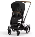 Cybex ePriam4 Sänköavusteiset Lastenrattaat chrome brown sepia black wauva - Lastenrattaat - 521002349-R - 1