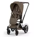 Cybex ePriam Style Sähköavusteiset Lastenvaunut chrome brown coconut brown wauva - Yhdistelmävaunut - 526000231-PYCBR - 3