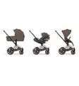 Cybex ePriam Style Sähköavusteiset Lastenvaunut chrome brown coconut brown wauva - Yhdistelmävaunut - 526000231-PYCBR - 12