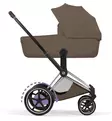 Cybex ePriam Style Sähköavusteiset Lastenvaunut chrome brown coconut brown wauva - Yhdistelmävaunut - 526000231-PYCBR - 4
