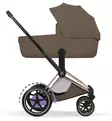 Cybex ePriam Style Sähköavusteiset Lastenvaunut rose cold coconut brown wauva - Yhdistelmävaunut - 526000255-PCBR - 4