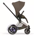 Cybex ePriam Style Sähköavusteiset Lastenvaunut rose cold coconut brown wauva - Yhdistelmävaunut - 526000255-PCBR - 8