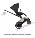Cybex ePriam Style Sähköavusteiset Lastenvaunut rose cold coconut brown wauva - Yhdistelmävaunut - 526000255-PCBR - 14