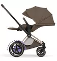 Cybex ePriam Style Sähköavusteiset Lastenvaunut rose cold coconut brown wauva - Yhdistelmävaunut - 526000255-PCBR - 7