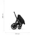 Cybex ePriam Style Sähköavusteiset Lastenvaunut rose cold coconut brown wauva - Yhdistelmävaunut - 526000255-PCBR - 30