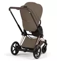 Cybex ePriam Style Sähköavusteiset Lastenvaunut rose cold coconut brown wauva - Yhdistelmävaunut - 526000255-PCBR - 9