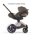 Cybex ePriam Style Sähköavusteiset Lastenvaunut rose cold coconut brown wauva - Yhdistelmävaunut - 526000255-PCBR - 12