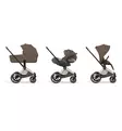 Cybex Priam Style Lastenvaunut chrome brown chocolate brown wauva - Yhdistelmävaunut - 526000201-PYCBR - 13