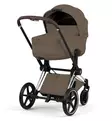 Cybex Priam Style Lastenvaunut chrome brown chocolate brown wauva - Yhdistelmävaunut - 526000201-PYCBR - 1