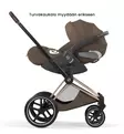Cybex Priam Style Lastenvaunut rose gold coconut brown wauva - Yhdistelmävaunut - 526000221-PYCBR - 13