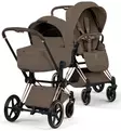 Cybex Priam Style Lastenvaunut rose gold coconut brown wauva - Yhdistelmävaunut - 526000221-PYCBR - 1