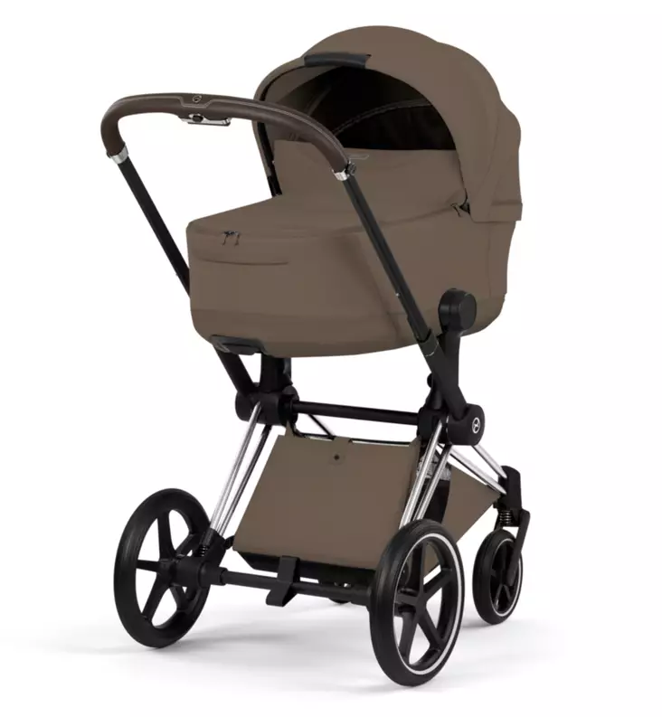 Cybex Priam Style Lastenvaunut chrome brown chocolate brown wauva - Yhdistelmävaunut - 526000201-PYCBR - 1