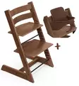 Stokke Tripp Trapp tuoli + vauvasetti warm brown wauva - Syöttötuolit - 100143-PBS - 1