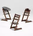 Stokke Tripp Trapp tuoli + vauvasetti warm brown wauva - Syöttötuolit - 100143-PBS - 12
