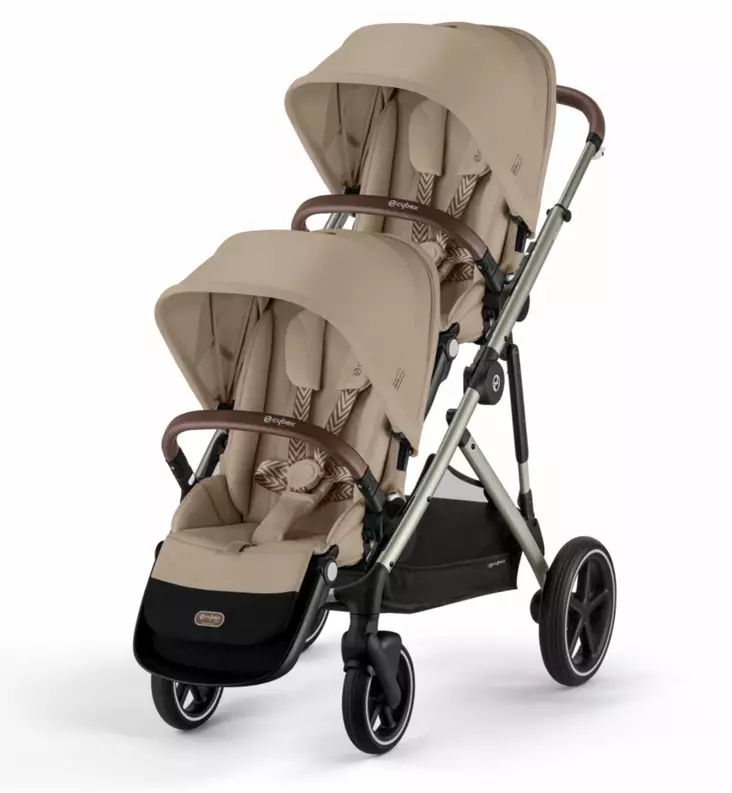 Cybex Gazelle S sisarusratas Almond Beige wauva - Kaksos- ja sisarusrattaat - 522005243-PS - 20