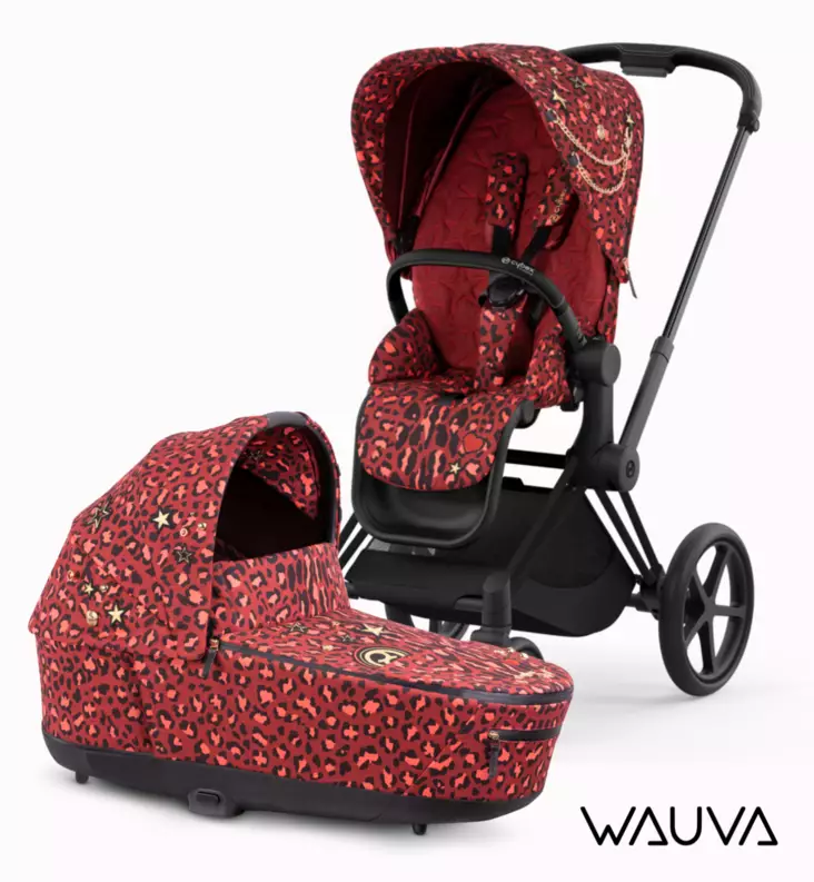 Cybex_priam4_yhdistelm=C3=A4vaunut_fashion_Rockstar_wauva - Yhdistelmävaunut - 521002331-PRS - 1