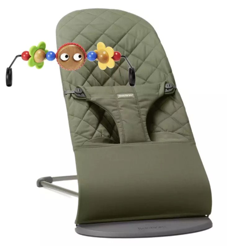 babybjörn bouncer bliss sitteri puinen lelukaari wauva - Sitterit ja keinut - 006046-BUNDLEVRS - 1