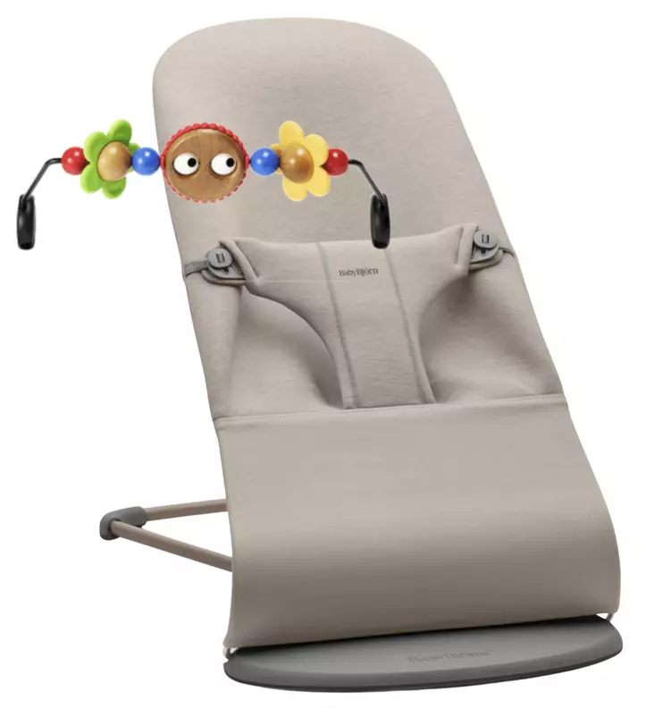 babybjörn bouncer bliss sitteri puinen lelukaari wauva - Sitterit ja keinut - 006080A-BUNDLEVRS - 1