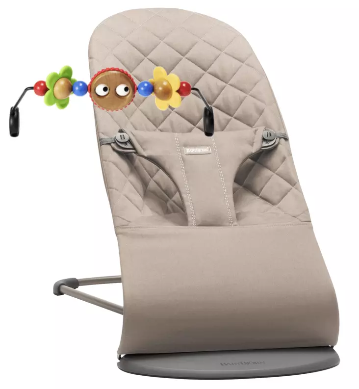 babybjörn bouncer bliss sitteri puinen lelukaari wauva - Sitterit ja keinut - 006217-BUNDLEVRS - 1