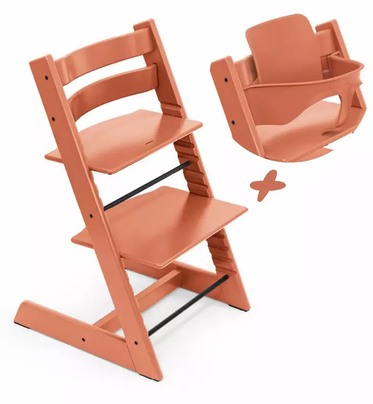 Stokke Tripp Trapp syÃ¶ttÃ¶tuoli vauvasetti terracotta wauva - Syöttötuolit - 100140-PVS - 1