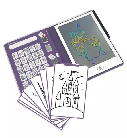 Kidywolf LCD piirustustaulu lapsille once upon a time wauva - Puuhalelut taaperoille - KIDYDRAW-MINI-OUT - 2