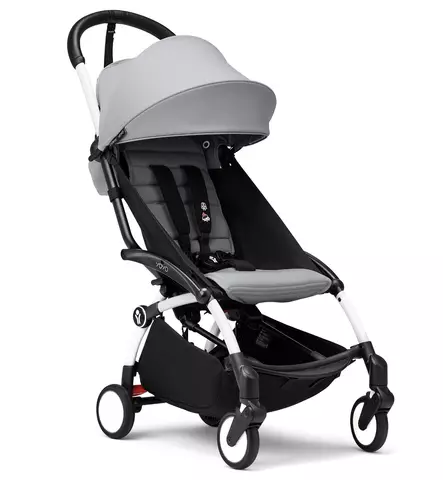 Stokke Yoyo3 Matkarattaat valkoisella rungolla - Matkarattaat - 646001-PST - 1