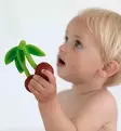 Oli&Carol purulelu kylpylelu kirsikka eettinen ekologinen wauva - Purulelut - L-M-CHERRY-UNIT - 3