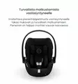 Cybex Talos S Lux Lastenvaunujen Starttipaketti Cloud G turvakaukalolla Moon black wauva - Yhdistelmävaunut - 525000799-PT - 37