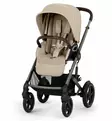 Cybex Talos S Lux Lastenvaunujen Starttipaketti Cloud G turvakaukalolla almond Beige wauva - Yhdistelmävaunut - 525000803-PT - 9