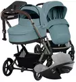 Cybex Talos S Lux Lastenvaunujen Starttipaketti Cloud G turvakaukalolla stormy blue wauva - Yhdistelmävaunut - 525000807-PT - 1