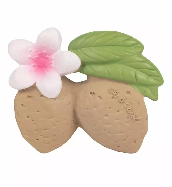 Oli&Carol manteli kylpylelu purulelu vastuullinen eettinen ekologinen wauva - Purulelut - L-ALMOND-UNIT - 1