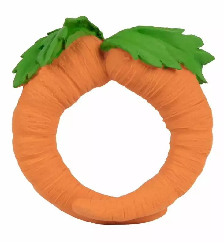 Oli&Carol porkkana purulelu kylpylelu eettinen ekologinen wauva - Purulelut - L-CARROT-UNIT - 1
