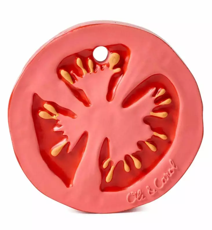 Oli&Carol tomaatti purulelu kylpylelu ekologinen eettinen wauva - Purulelut - L-TOMATO-UNIT - 1