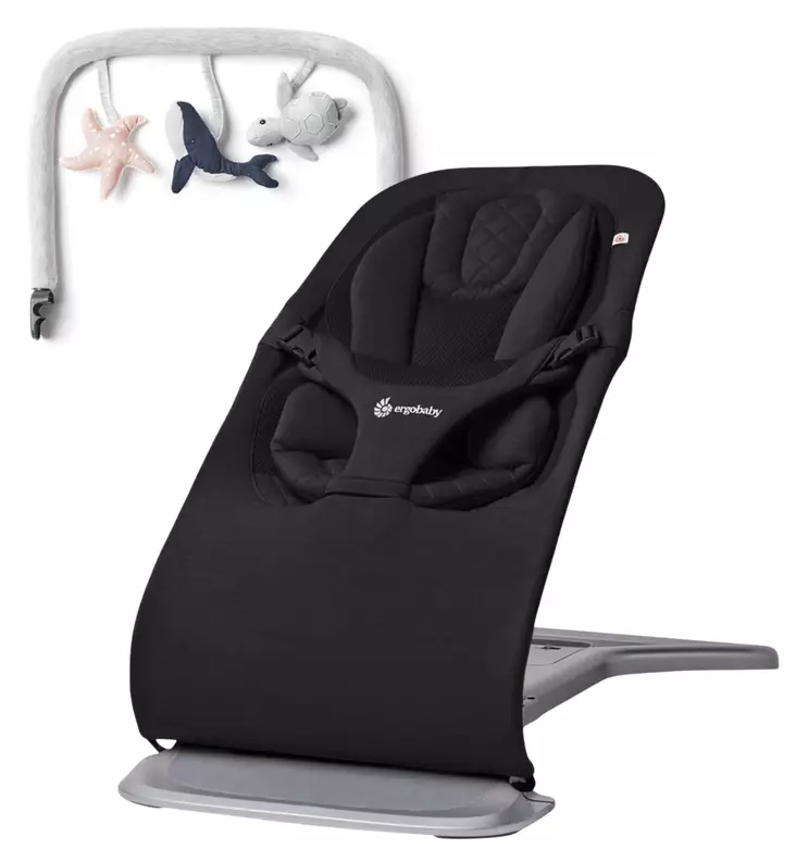 ergobaby_evolve_bouncer_sitteri_lelukaari_wauva - Sitterit ja keinut - EVLBNCONYX-LELU - 1
