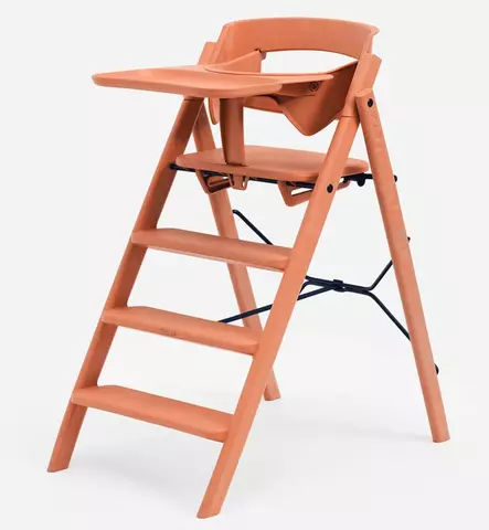KAOS Klapp Stöttötuoli Starttipaketti vauvasetillä ja tarjottimella terracotta wauva - Syöttötuolit - KLA-REC-TER-PIN-PV - 2