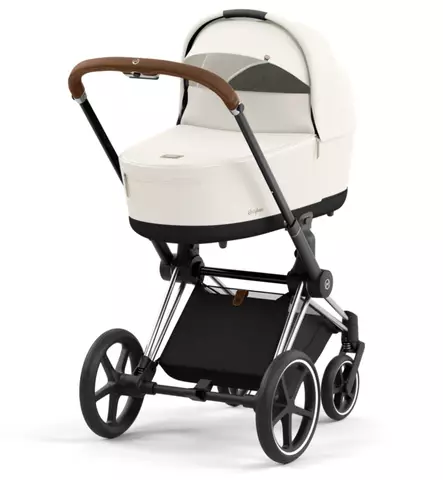 Cybex Priam 4 Lastenvaunujen Starttipaketti lisävarusteilla off white wauva - Yhdistelmävaunut - 521002319-PLVOW - 2