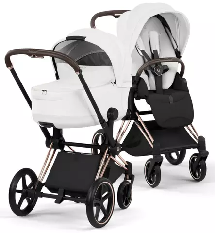Cybex Priam Style Lastenvaunut rose gold off white wauva - Yhdistelmävaunut - 526000221-PYOW - 1