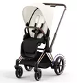 Cybex ePriam 4 Lastenvaunujen Starttipaketti lisävarusteilla off white wauva - Yhdistelmävaunut - 521002373-PLVOW - 3