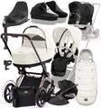 Cybex ePriam Lastenvaunujen Starttipaketti All-in-One Off White wauva - Yhdistelmävaunut - 521002373-ASPOW - 1
