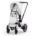 Cybex ePriam Style Sähköavusteiset Lastenvaunut chrome brown off white wauva - Yhdistelmävaunut - 526000231-PYOW - 3