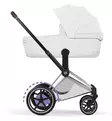 Cybex ePriam Style Sähköavusteiset Lastenvaunut chrome brown off white wauva - Yhdistelmävaunut - 526000231-PYOW - 4